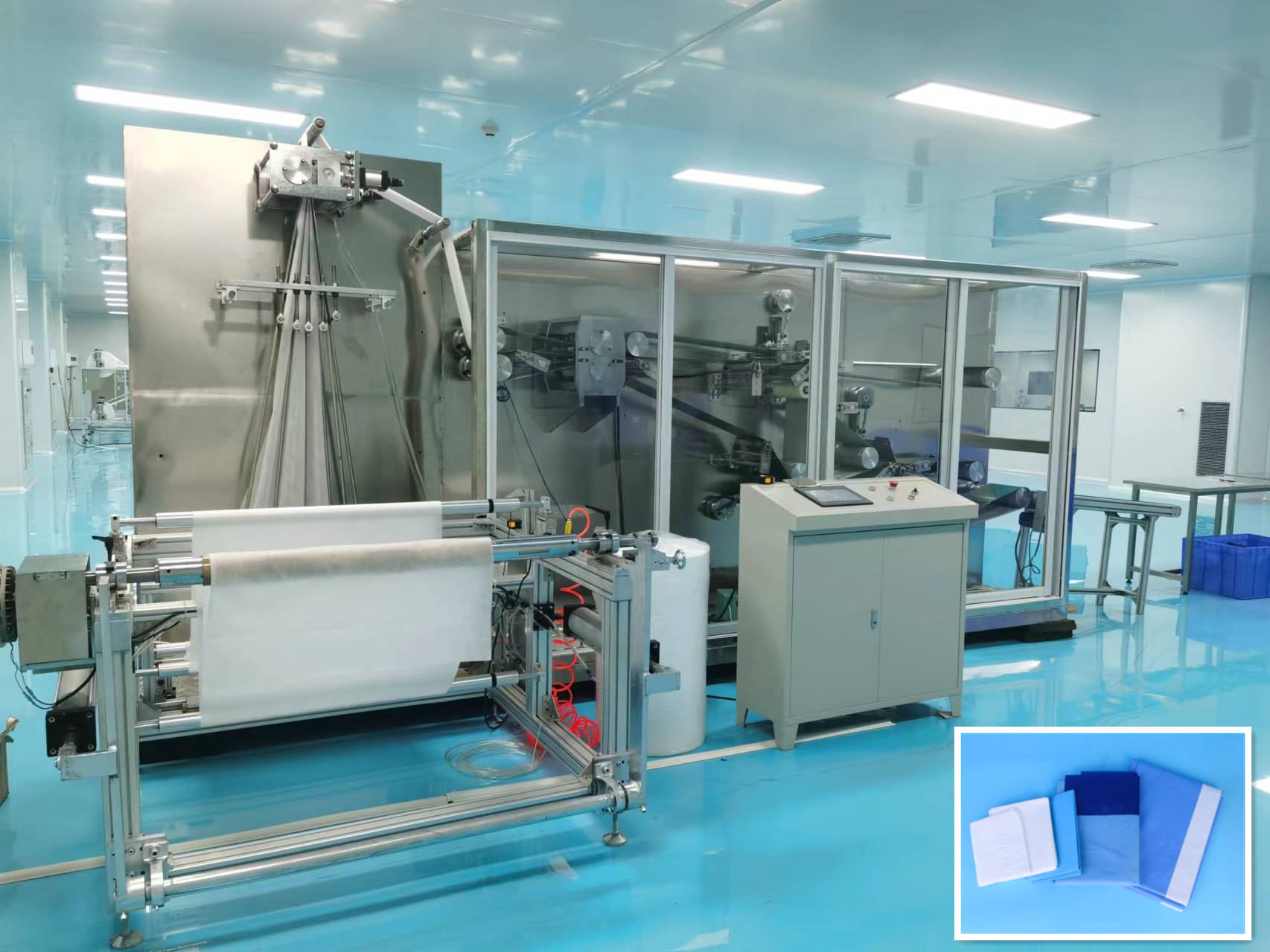 多規(guī)格醫(yī)用床單折疊機